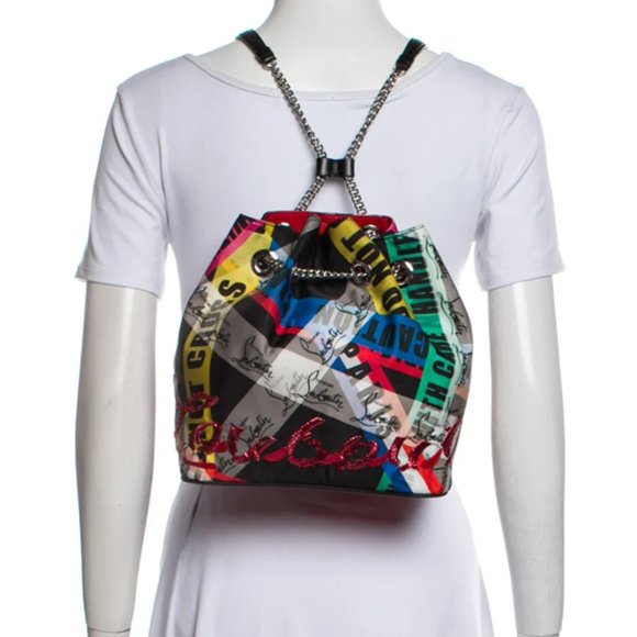 Christian Louboutin Logo Chain-Link Backpack - Picture 4 of 6